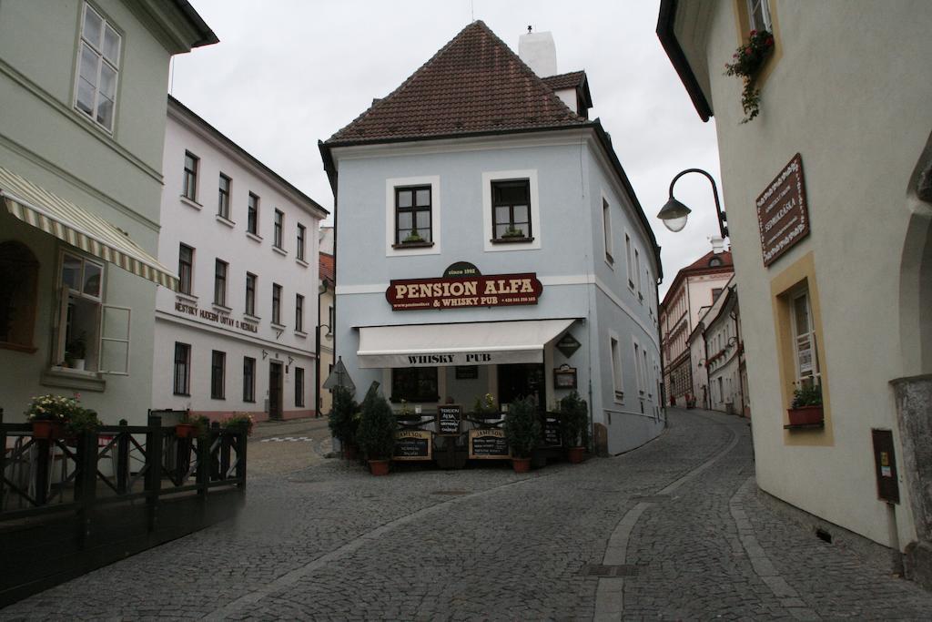 Pension Alfa & Whisky Pub Tabor Bagian luar foto